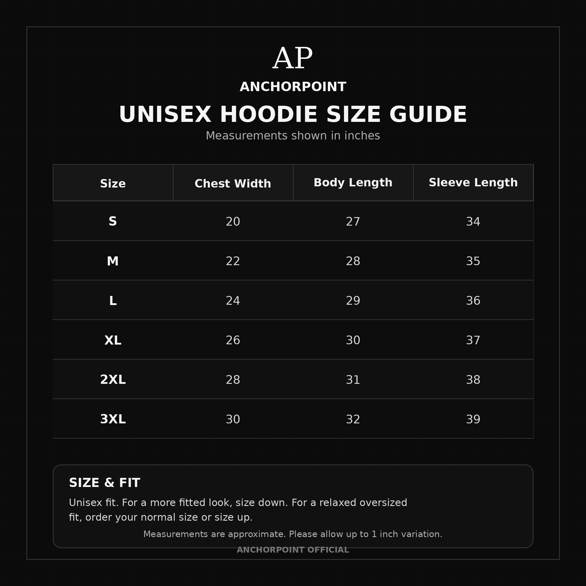 Women's AnchorPoint Core Hoodie Unisex Fit