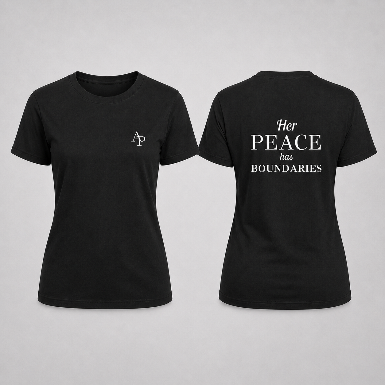 Her Peace Has Boundaries Tee Women's Fit