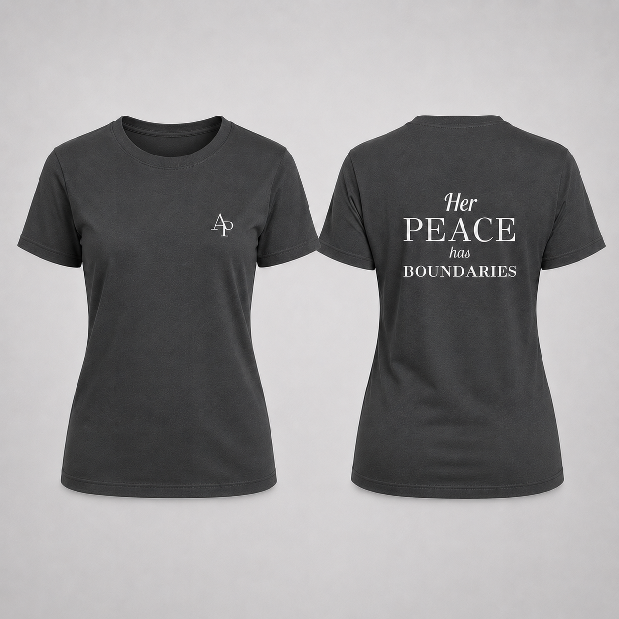 Her Peace Has Boundaries Tee Women's Fit